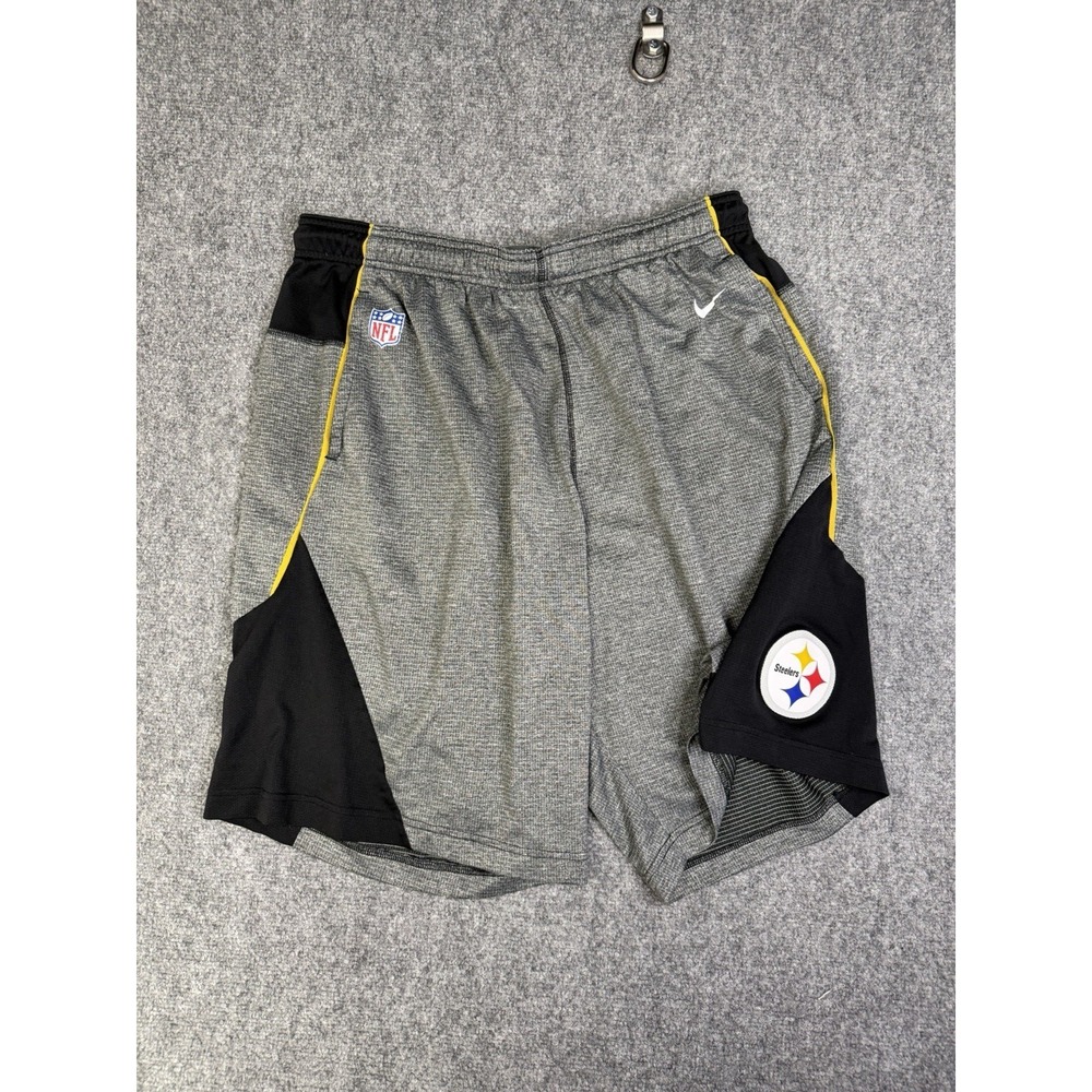 Men's Nike Pittsburgh Steelers Athletic Shorts Size XXL NFL On-Field